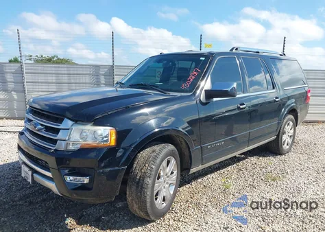 2016 Ford Expedition El Platinum from USA, damaged, VIN 1FMJK1LT0GEF28771